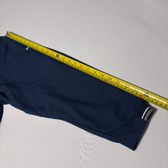 Nike Golf Windbreaker Jacket Navy V-Neck Pullover Men's 2XL Active NWT Pockets - Picture 13 of 13